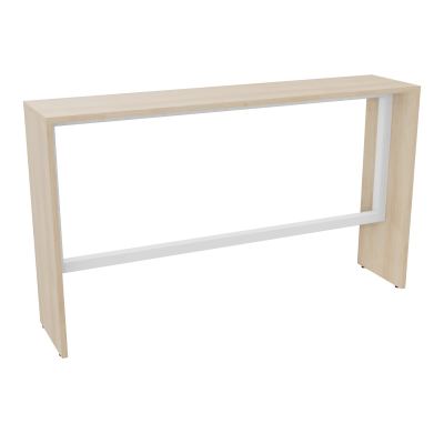 ELISA TABLE L180XP40XH105 PP2OBT PIEDS MÉLA ÉP25 CADRE MÉTAL REPOSE P.50X50 RZ SO