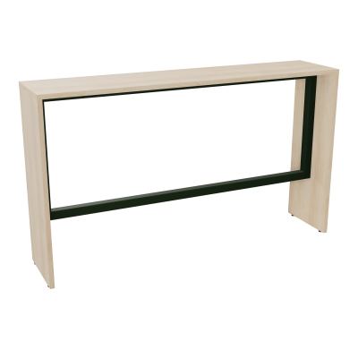 ELISA TABLE L180XP40XH105 PP2OBT PIEDS MÉLA ÉP25 CADRE MÉTAL REPOSE P.50X50 RZ ST