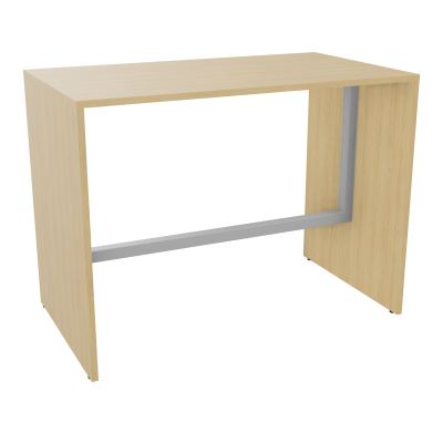 ELISA TABLE L140XP80XH105 NU PIED MÉLA ÉP25 CADRE MÉTAL REPOSE P.50X50 R1 SA