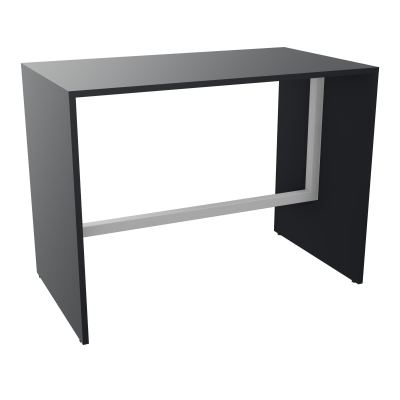 ELISA TABLE L140XP80XH105 NU PIED MÉLA ÉP25 CADRE MÉTAL REPOSE P.50X50 R9 SA
