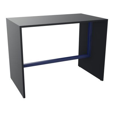 ELISA TABLE L140XP80XH105 NU PIED MÉLA ÉP25 CADRE MÉTAL REPOSE P.50X50 R9 X4