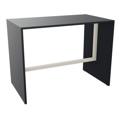 ELISA TABLE L140XP80XH105 NU PIED MÉLA ÉP25 CADRE MÉTAL REPOSE P.50X50 R9 ZC