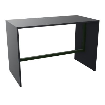 ELISA TABLE L160XP80XH105 NU PIED MÉLA ÉP25 CADRE MÉTAL REPOSE P.50X50 R9 ST