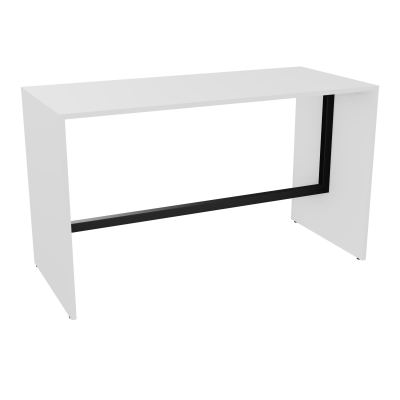 ELISA TABLE L180XP80XH105 NU PIED MÉLA ÉP25 CADRE MÉTAL REPOSE P.50X50 MG SG