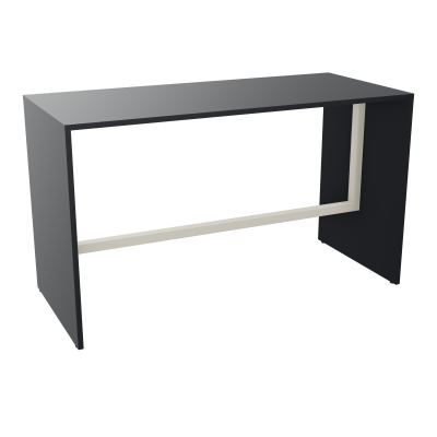ELISA TABLE L180XP80XH105 NU PIED MÉLA ÉP25 CADRE MÉTAL REPOSE P.50X50 R9 ZC