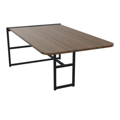 TABLE ALMA H74CM ÉP25 MM L98XP180+GOULOTTE+CAPOT PIVOTANT+GAINE ZIPPÉE LONG 75 CM N6 ZP