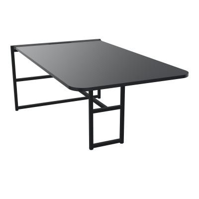 TABLE ALMA H74CM ÉP25 MM L98XP180+GOULOTTE+CAPOT PIVOTANT+GAINE ZIPPÉE LONG 75 CM R9 ZP