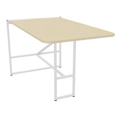 TABLE ALMA H105CM ÉP25 MM L98XP180+GOULOTTE+CAPOT PIVOTANT+GAINE ZIPPÉE LONG 150 CM N8 ZO