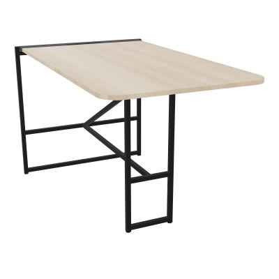 TABLE ALMA H105CM ÉP25 MM L98XP180+GOULOTTE+CAPOT PIVOTANT+GAINE ZIPPÉE LONG 150 CM RZ ZP