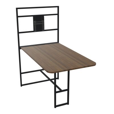 TABLE ALMA H105/H196CM RÉHAUSSE SUPPORT TV ÉP25MM L98XP180+GOULOTTE+CAPOT PIVOTANT+GAINE