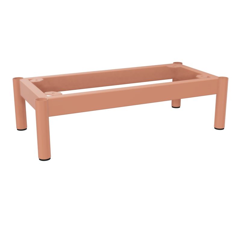 CAMILLE SOCLE H20CM 4 PIEDS METAL 4 OU 6 CASES  Z8