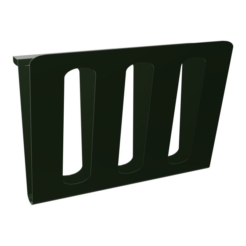 SUPPORT COURRIER L30XH29,4XP7 POUR PTES SIMPLE METAL AVEC FENTE COURRIER ST