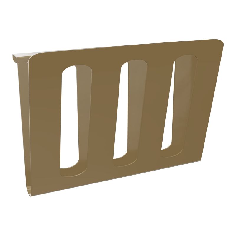 SUPPORT COURRIER L30XH29,4XP7 POUR PTES SIMPLE METAL AVEC FENTE COURRIER Z3
