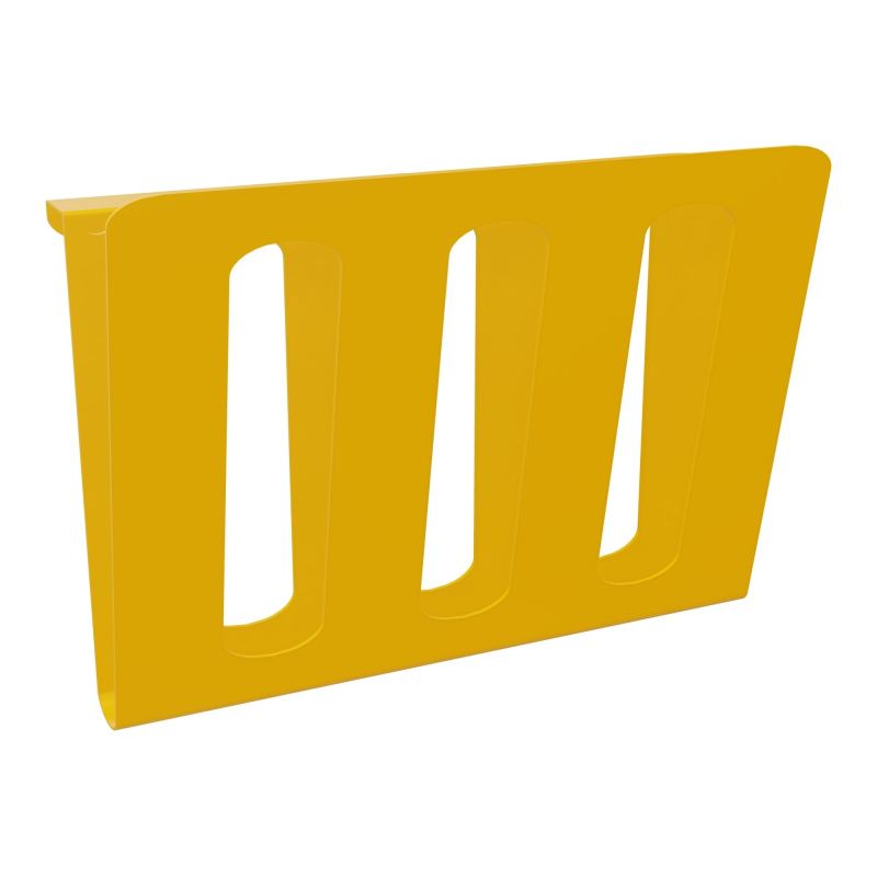 SUPPORT COURRIER L30XH29,4XP7 POUR PTES SIMPLE METAL AVEC FENTE COURRIER Z9