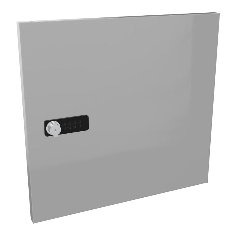 CAMILLE PORTE METAL 1 CASE UNIE SANS FENTE COURRIER NEW FERMETURE A CODE  SA