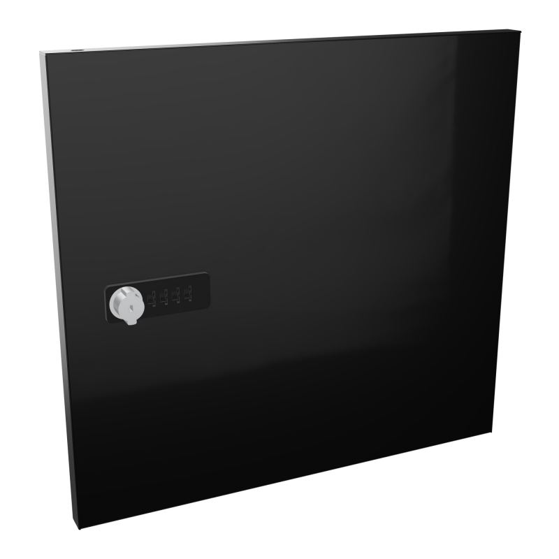 CAMILLE PORTE METAL 1 CASE UNIE SANS FENTE COURRIER NEW FERMETURE A CODE  SG