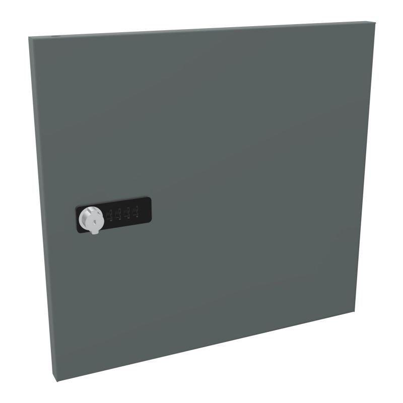 CAMILLE PORTE METAL 1 CASE UNIE SANS FENTE COURRIER NEW FERMETURE A CODE  SU