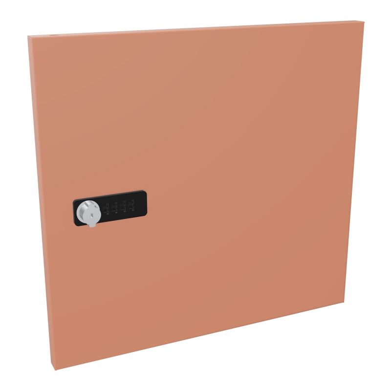 CAMILLE PORTE METAL 1 CASE UNIE SANS FENTE COURRIER NEW FERMETURE A CODE  Z8