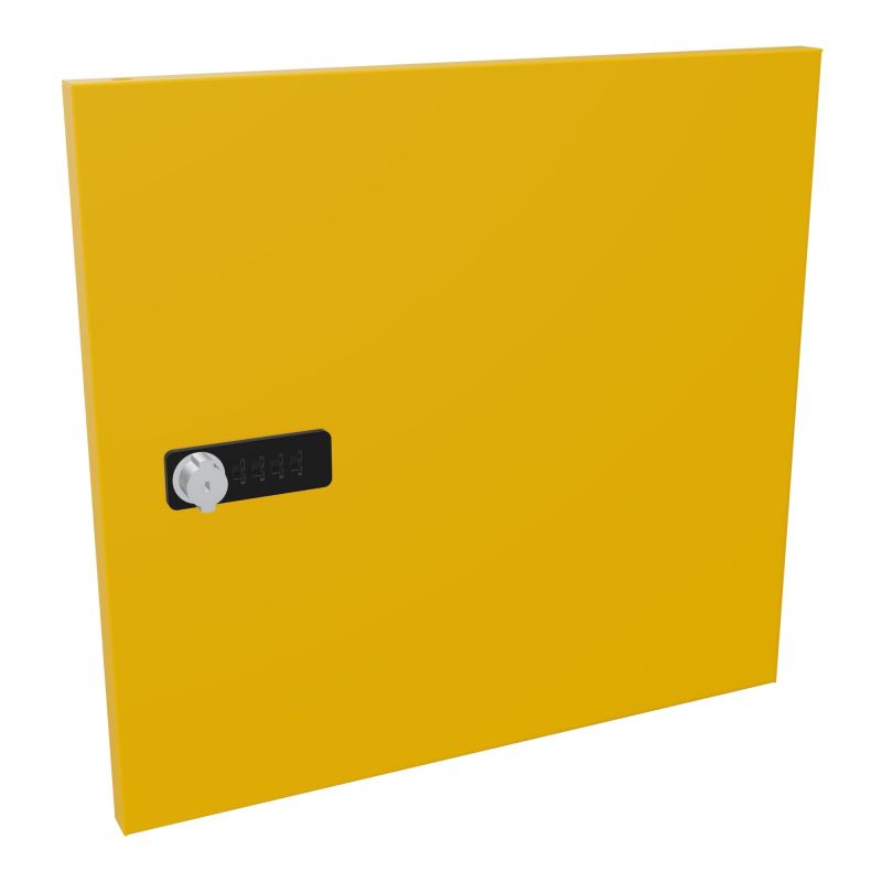 CAMILLE PORTE METAL 1 CASE UNIE SANS FENTE COURRIER NEW FERMETURE A CODE  Z9