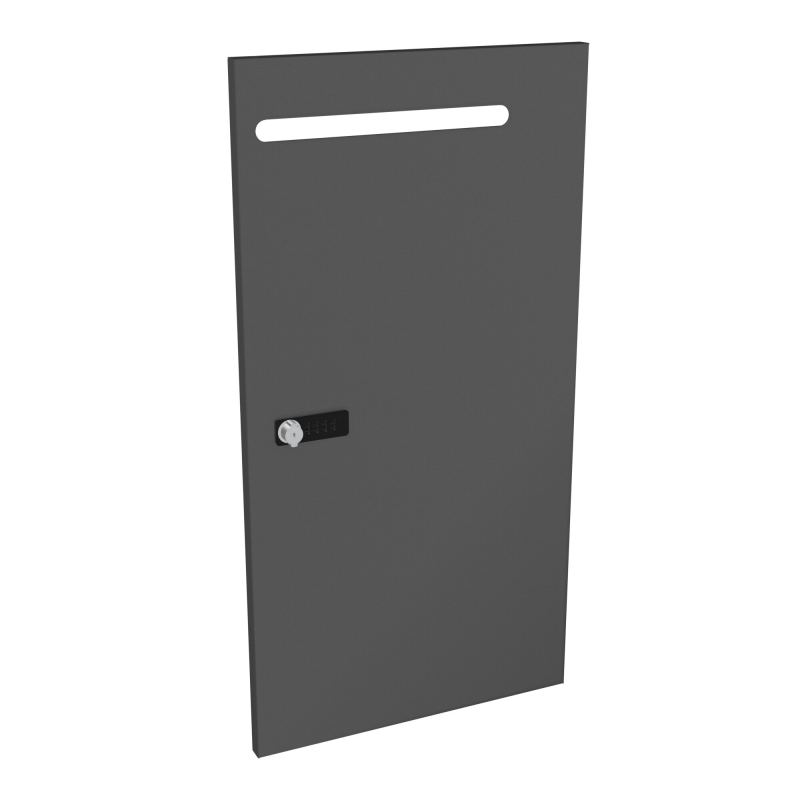 CAMILLE PORTE METAL 2 CASES UNIE AVEC FENTE COURRIER NEW FERMETURE A CODE  SC