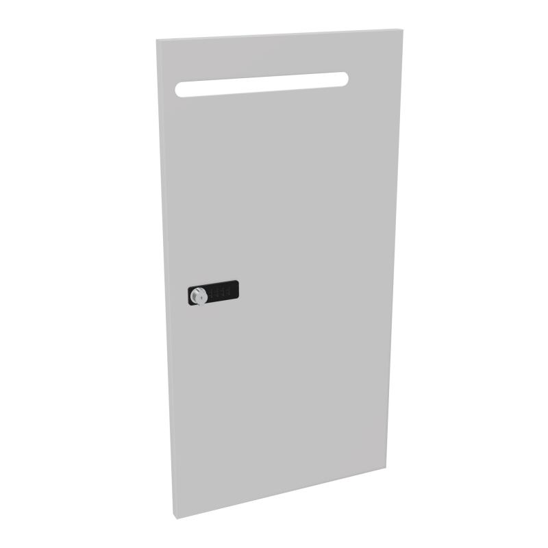 CAMILLE PORTE METAL 2 CASES UNIE AVEC FENTE COURRIER NEW FERMETURE A CODE  SD