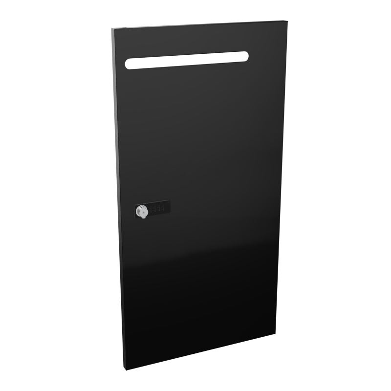 CAMILLE PORTE METAL 2 CASES UNIE AVEC FENTE COURRIER NEW FERMETURE A CODE  SG