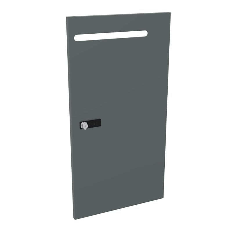 CAMILLE PORTE METAL 2 CASES UNIE AVEC FENTE COURRIER NEW FERMETURE A CODE  SU