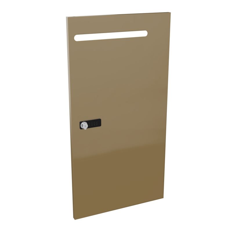 CAMILLE PORTE METAL 2 CASES UNIE AVEC FENTE COURRIER NEW FERMETURE A CODE  Z3