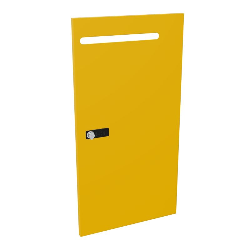 CAMILLE PORTE METAL 2 CASES UNIE AVEC FENTE COURRIER NEW FERMETURE A CODE  Z9