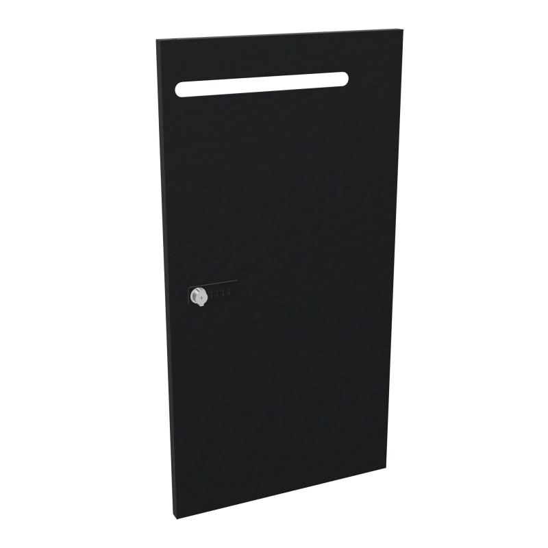 CAMILLE PORTE METAL 2 CASES UNIE AVEC FENTE COURRIER NEW FERMETURE A CODE  ZP