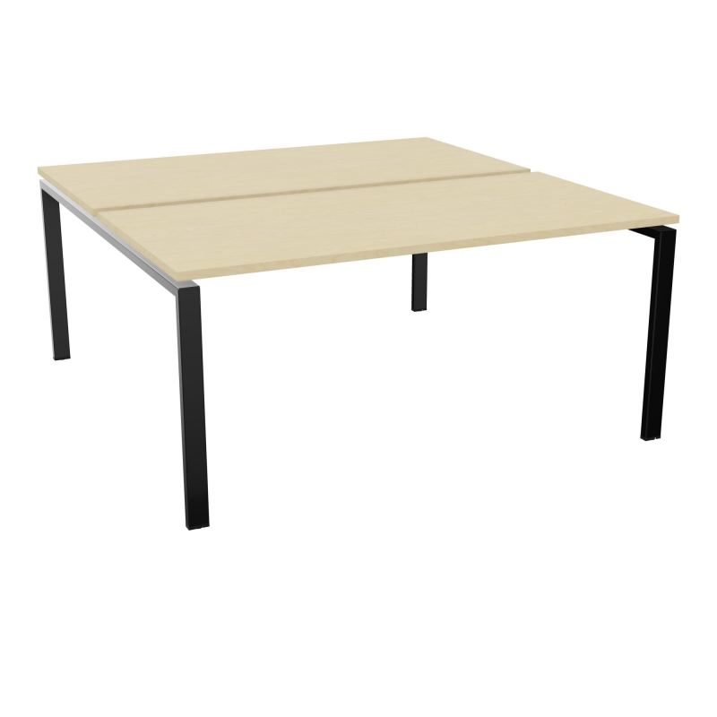 BENCH CONECT L160XP165CM-2 PLAT -PIET ARCHE RECT FX N8 SG