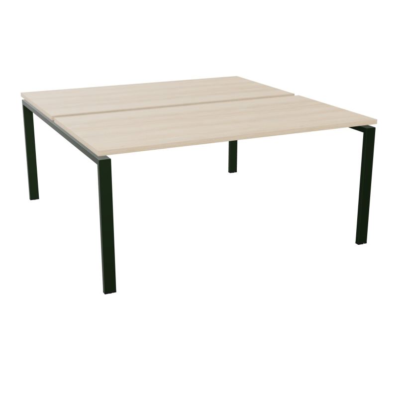 BENCH CONECT L160XP165CM-2 PLAT -PIET ARCHE RECT FX RZ ST