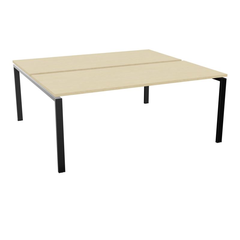 BENCH CONECT L180XP165CM-2 PLAT -PIET ARCHE RECT FX N8 SG