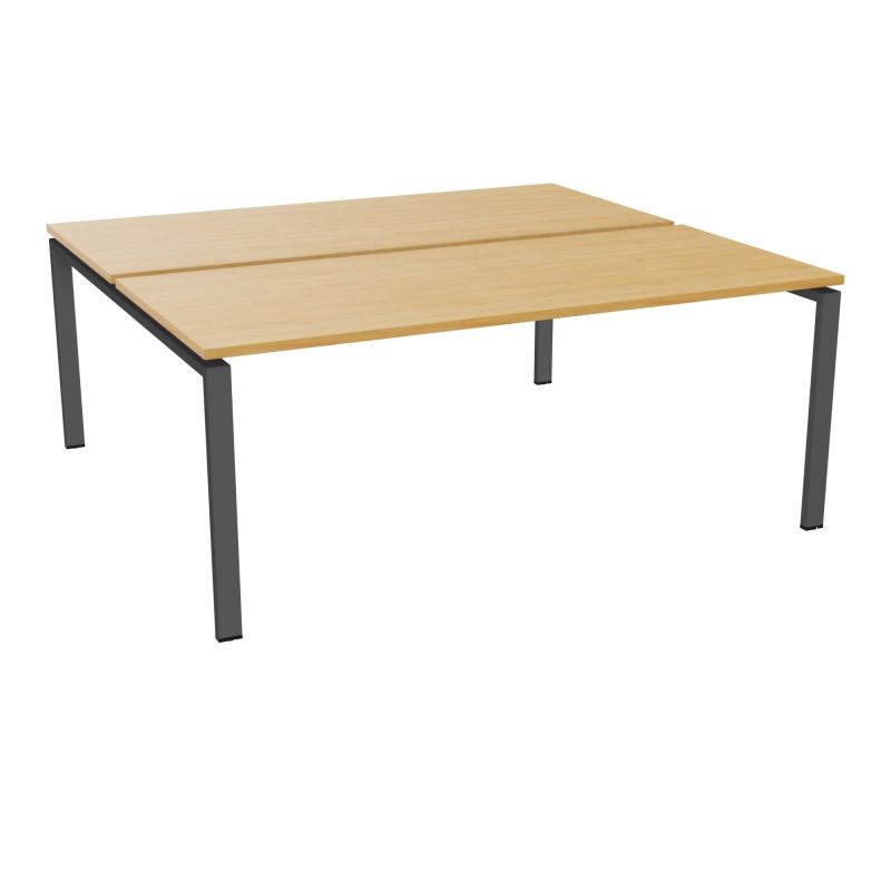 BENCH CONECT L180XP165CM-2 PLAT -PIET ARCHE RECT FX   R5 SC
