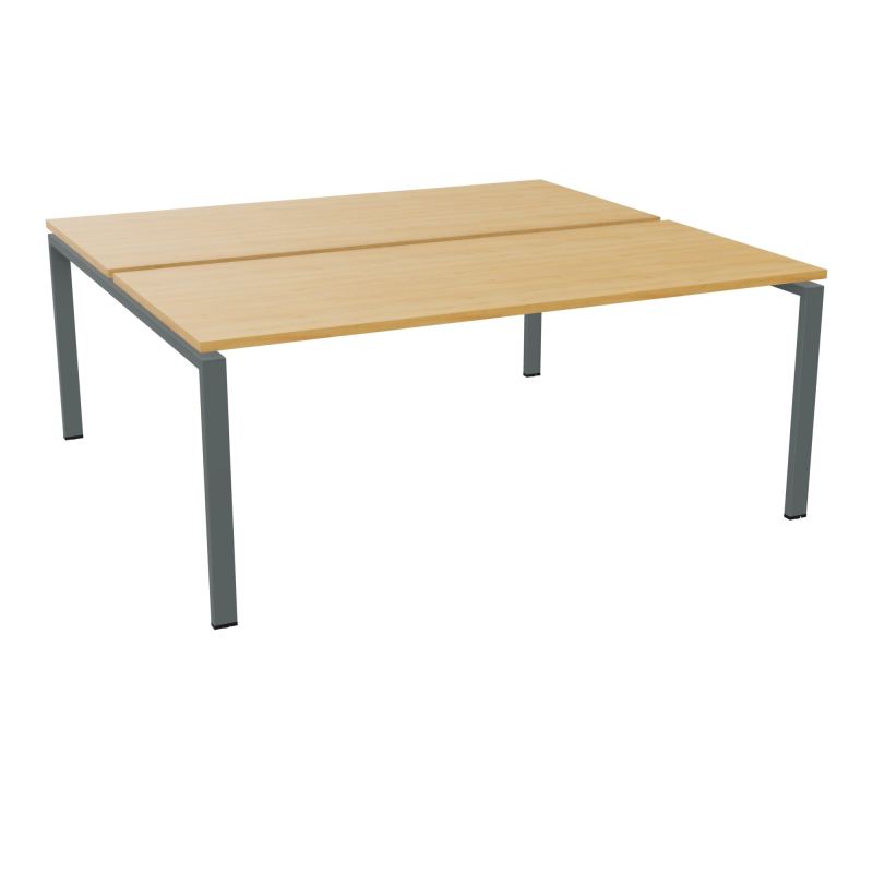 BENCH CONECT L180XP165CM-2 PLAT -PIET ARCHE RECT FX   R5 SU