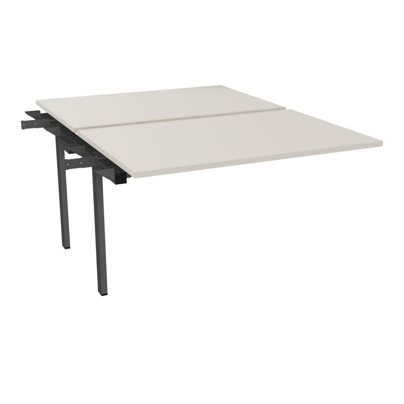 BENCH SUIVANT CONECT L120XP165CM-2 PLAT EP25MM -PIET INTERM. CARRE N5 SC