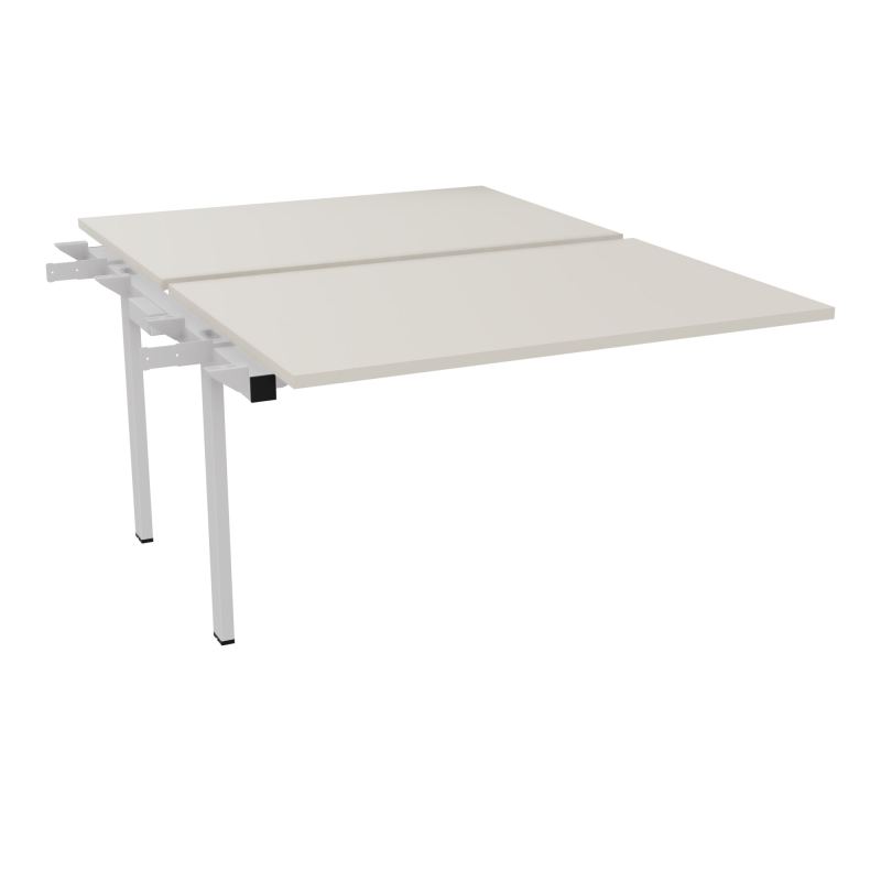 BENCH SUIVANT CONECT L120XP165CM-2 PLAT EP25MM -PIET INTERM. CARRE N5 SD