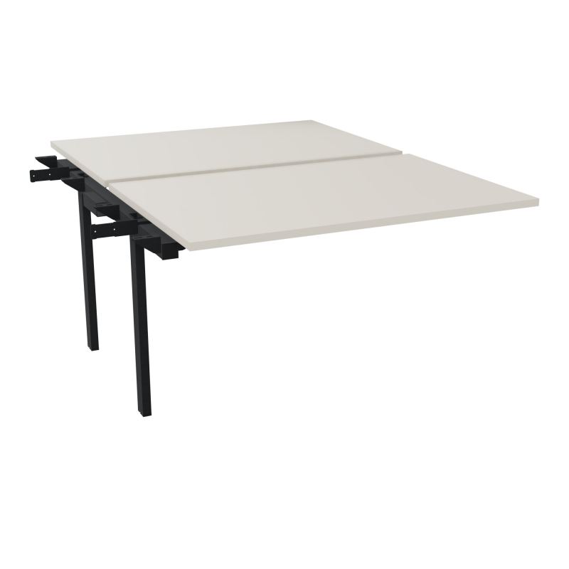 BENCH SUIVANT CONECT L120XP165CM-2 PLAT EP25MM -PIET INTERM. CARRE N5 ZP