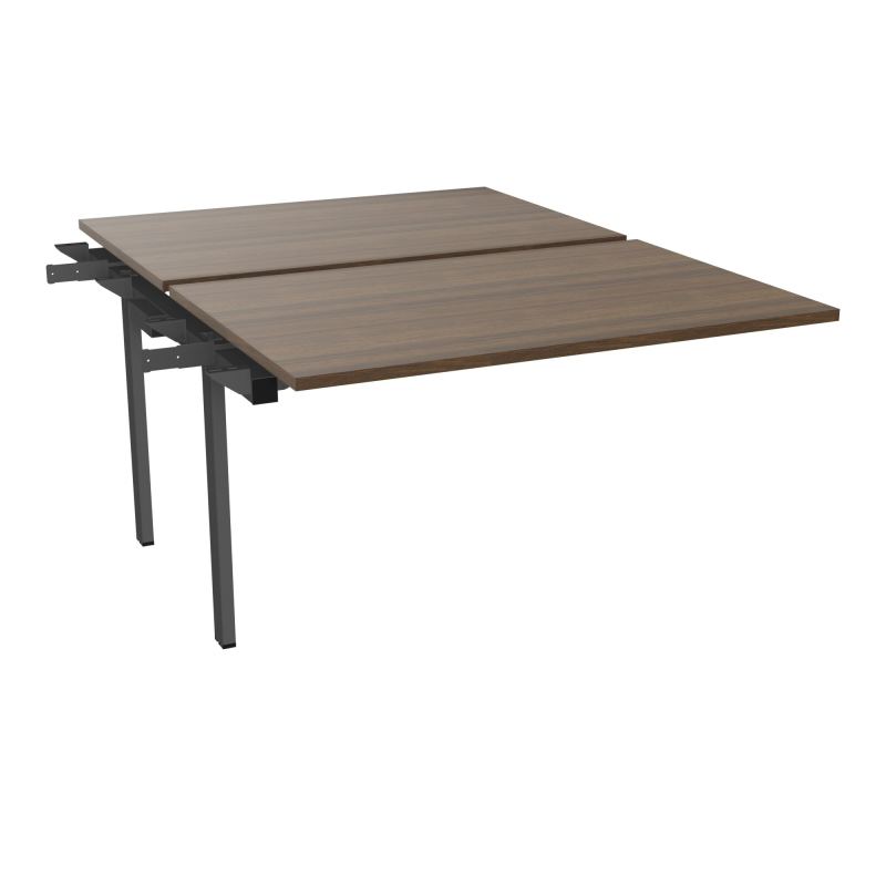 BENCH SUIVANT CONECT L120XP165CM-2 PLAT EP25MM -PIET INTERM. CARRE N6 SC