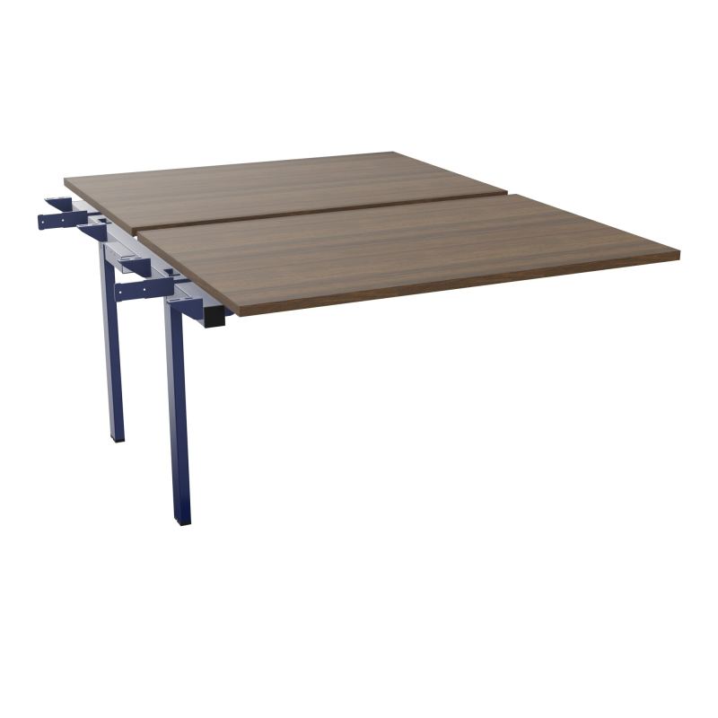 BENCH SUIVANT CONECT L120XP165CM-2 PLAT EP25MM -PIET INTERM. CARRE N6 X4