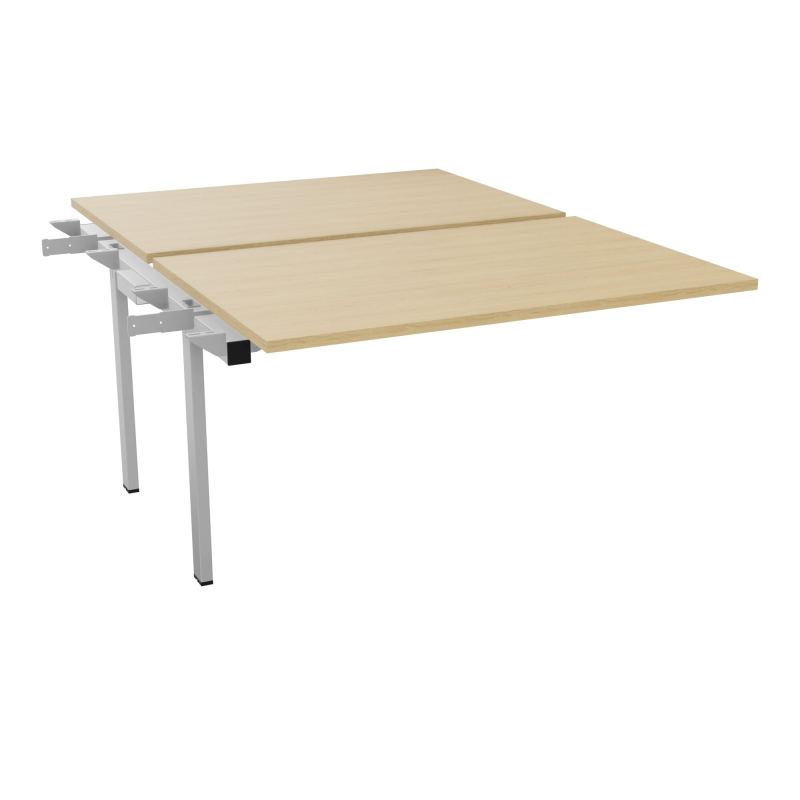 BENCH SUIVANT CONECT L120XP165CM-2 PLAT EP25MM -PIET INTERM. CARRE   R1 SA