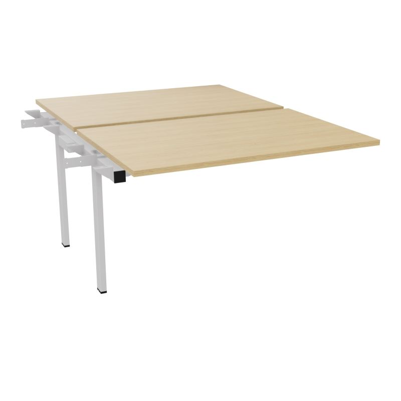 BENCH SUIVANT CONECT L120XP165CM-2 PLAT EP25MM -PIET INTERM. CARRE   R1 SD