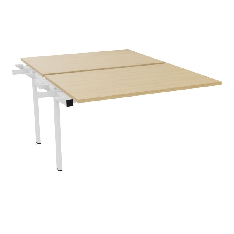 BENCH SUIVANT CONECT L120XP165CM-2 PLAT EP25MM -PIET INTERM. CARRE   R1 ZO