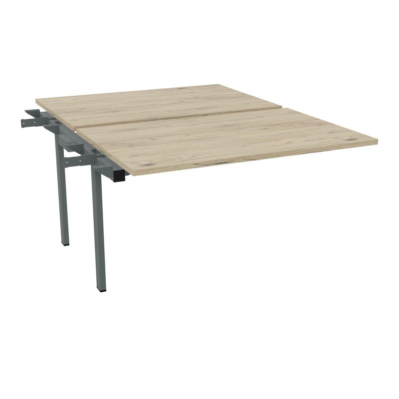 CONECT BENCH SUIVANT L120XP165CM-2 PLAT EP25MM R3-PIET INTERM. CARRE SU