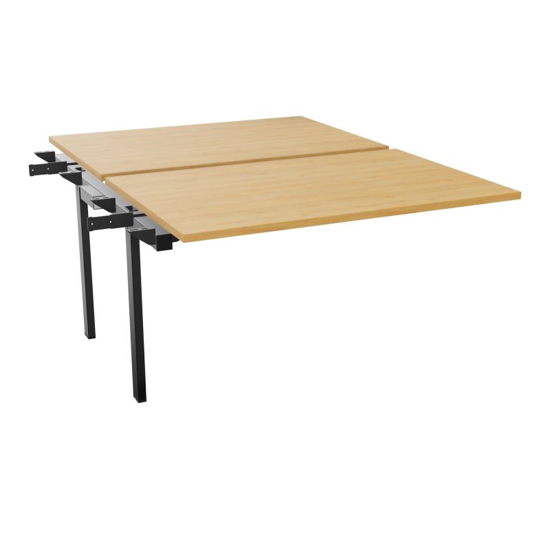 BENCH SUIVANT CONECT L120XP165CM-2 PLAT EP25MM -PIET INTERM. CARRE   R5 SG