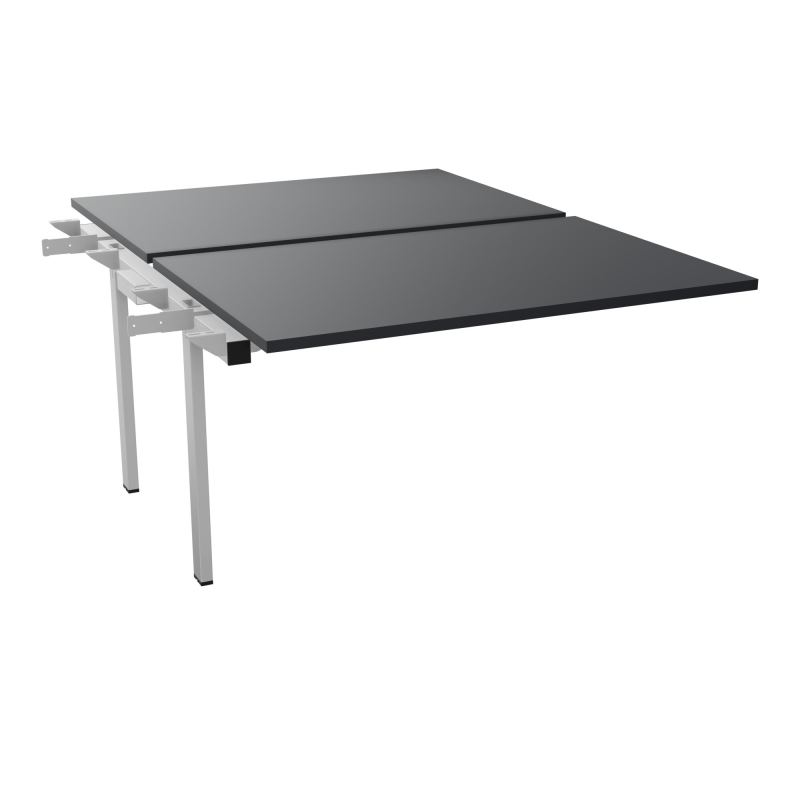 BENCH SUIVANT CONECT L120XP165CM-2 PLAT EP25MM -PIET INTERM. CARRE   R9 SA