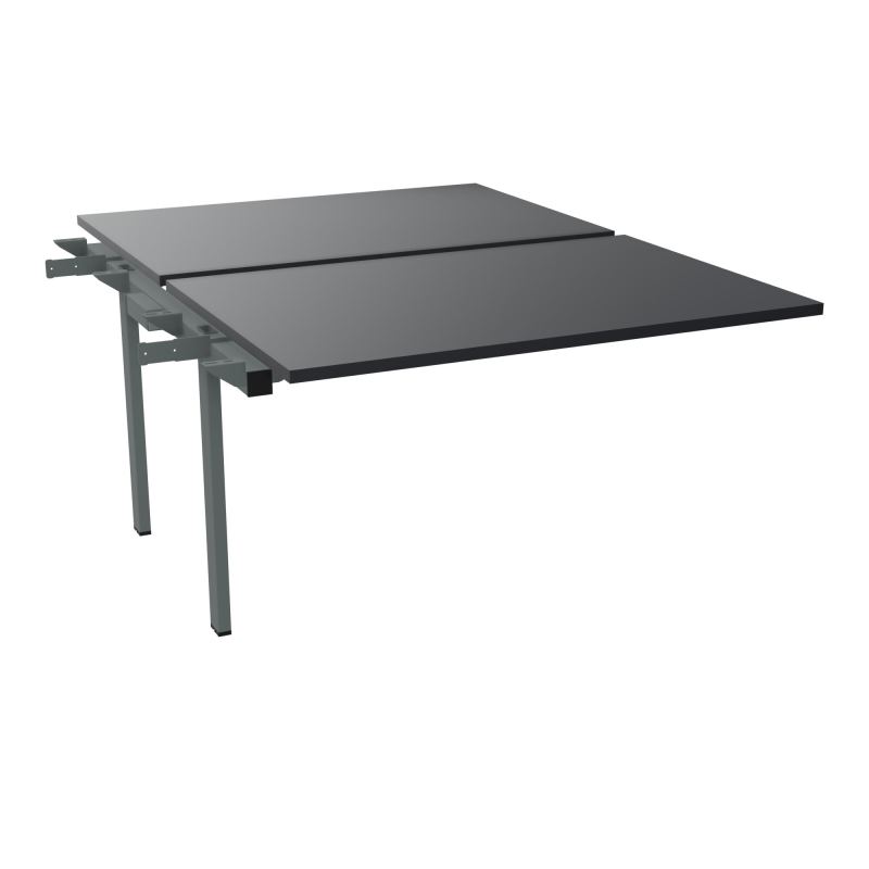 BENCH SUIVANT CONECT L120XP165CM-2 PLAT EP25MM -PIET INTERM. CARRE   R9 SU