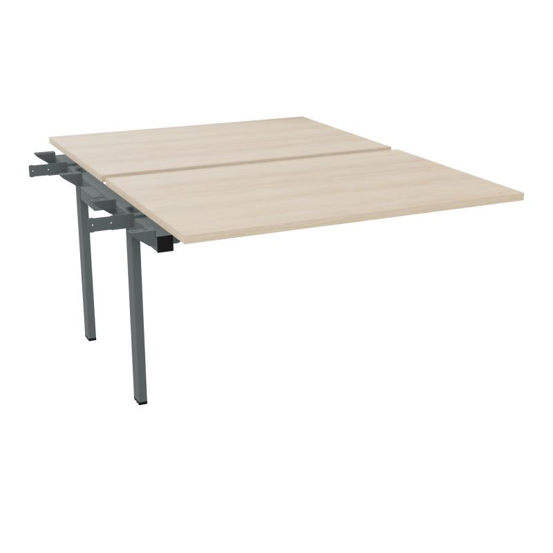 CONECT BENCH SUIVANT L120XP165CM-2 PLAT EP25MM RZ-PIET INTERM. CARRE SU