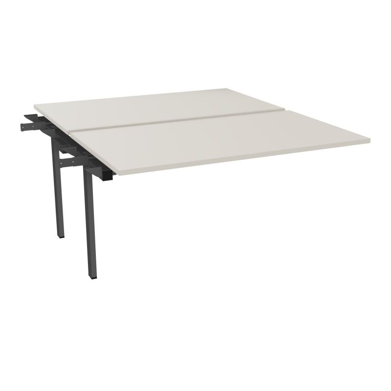 BENCH SUIVANT CONECT L140XP165CM-2 PLAT EP25MM -PIET INTERM. CARRE N5 SC