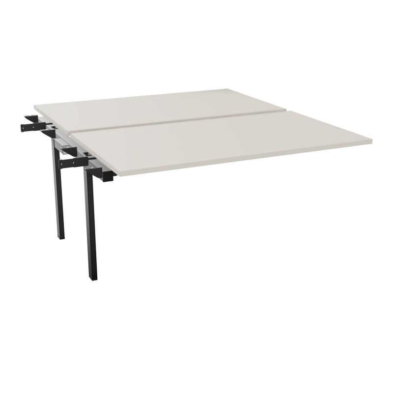 BENCH SUIVANT CONECT L140XP165CM-2 PLAT EP25MM -PIET INTERM. CARRE N5 SG